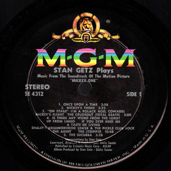 Stan Getz : Mickey One (LP, Album)