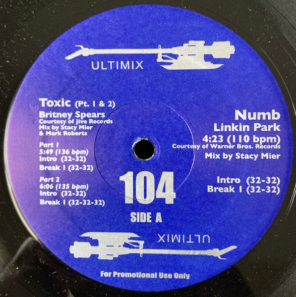 Various : Ultimix 104 (2xLP, Comp, Promo)