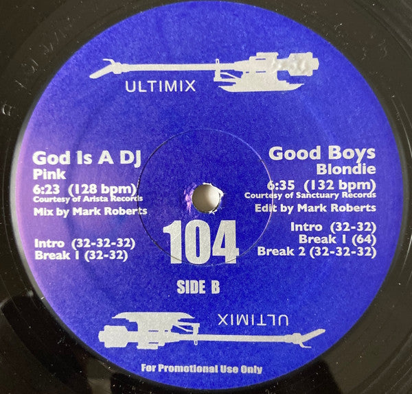 Various : Ultimix 104 (2xLP, Comp, Promo)