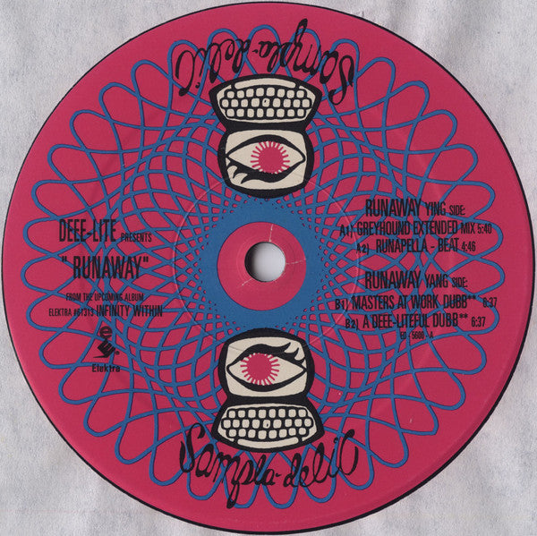 Deee-Lite : Runaway (2x12", Promo)