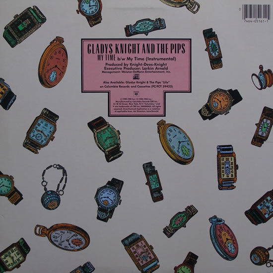 Gladys Knight And The Pips : My Time (12", Single)