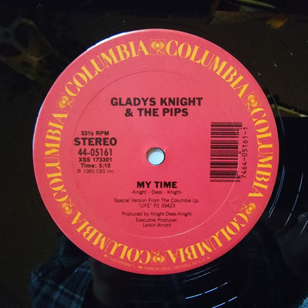 Gladys Knight And The Pips : My Time (12", Single)