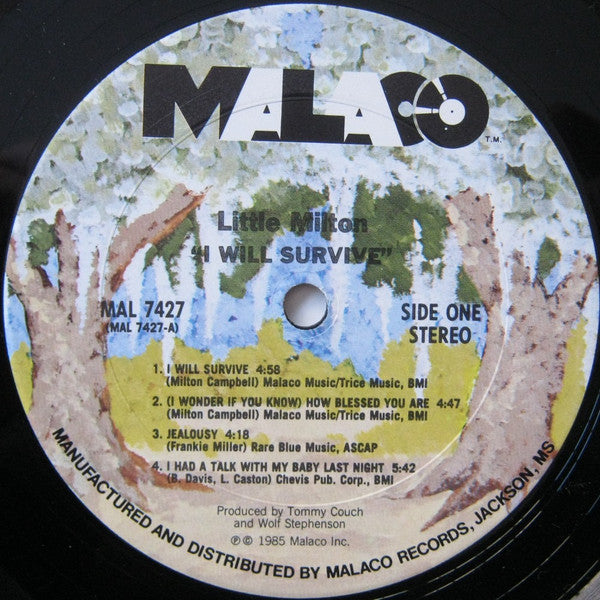 Little Milton : I Will Survive (LP, Album)