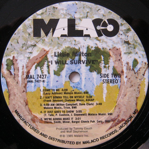 Little Milton : I Will Survive (LP, Album)
