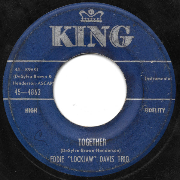 Eddie "Lockjaw" Davis Trio : Together (7")