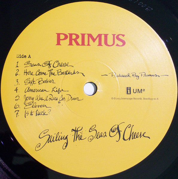 Primus : Sailing The Seas Of Cheese (LP, Album, RE, 200)