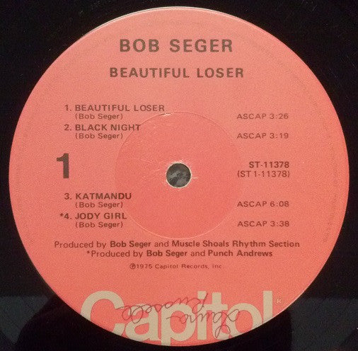 Bob Seger : Beautiful Loser (LP, Album, Jac)
