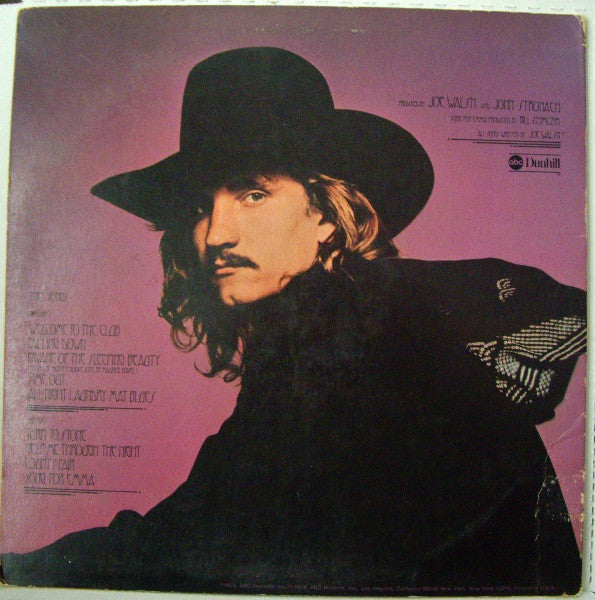 Joe Walsh : So What (LP, Album, RE)