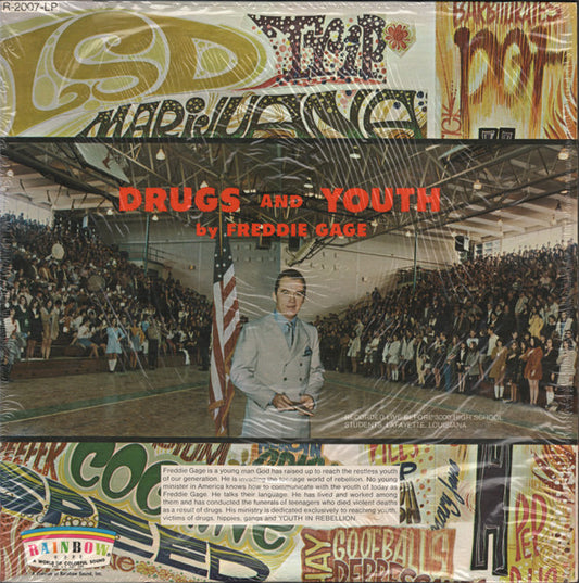 Freddie Gage : Drugs And Youth (LP, Album)