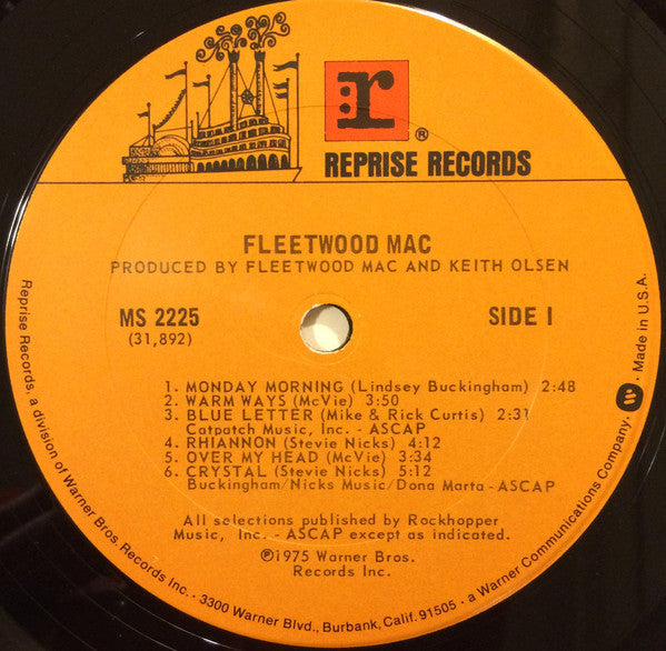 Fleetwood Mac : Fleetwood Mac (LP, Album, Pit)