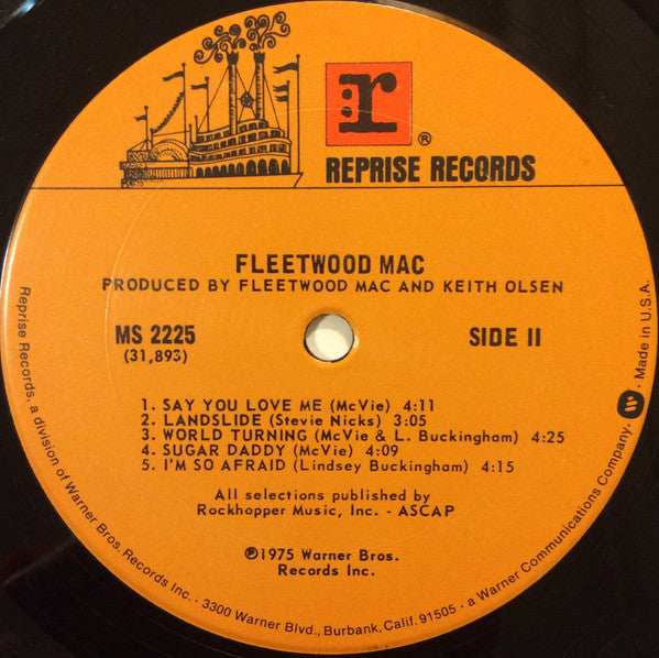 Fleetwood Mac : Fleetwood Mac (LP, Album, Pit)
