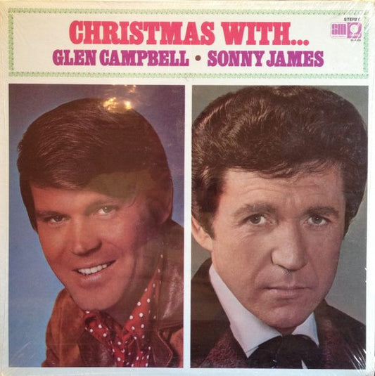 Glen Campbell / Sonny James : Christmas With Glen Campbell & Sonny James (LP, Comp, Lim)