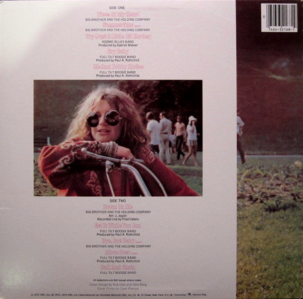 Janis Joplin : Janis Joplin's Greatest Hits (LP, Comp, RE, Car)