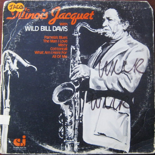 Illinois Jacquet With Wild Bill Davis : Illinois Jacquet With Wild Bill Davis (LP, Album)