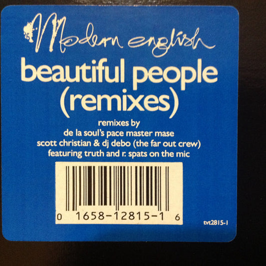 Modern English : Beautiful People (12", Maxi)