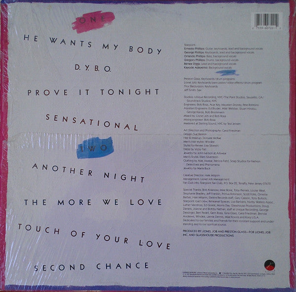 Starpoint : Sensational (LP, Album, All)