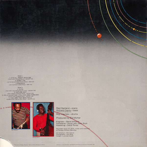 Red Garland Trio* : Equinox (LP, Album)