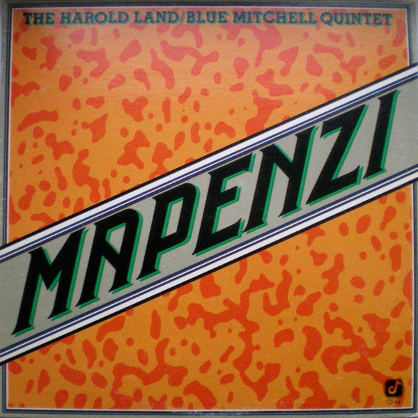 The Harold Land / Blue Mitchell Quintet : Mapenzi (LP, Album)