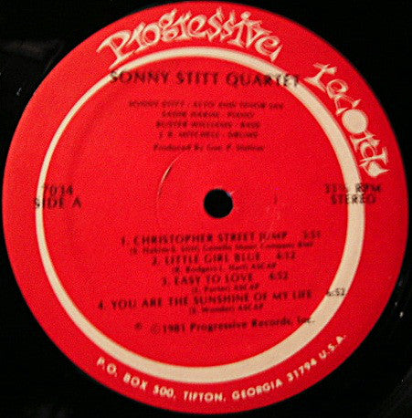 Sonny Stitt, Sadik Hakim : Sonny Stitt Meets Sadik Hakim (LP, Album, RE)