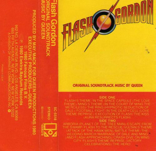 Queen : Flash Gordon (Original Soundtrack Music) (Cass, Album, Dol)