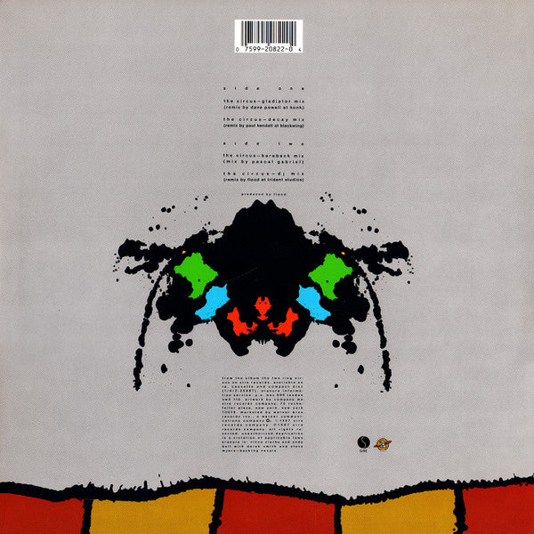 Erasure : The Circus (12", Maxi, All)