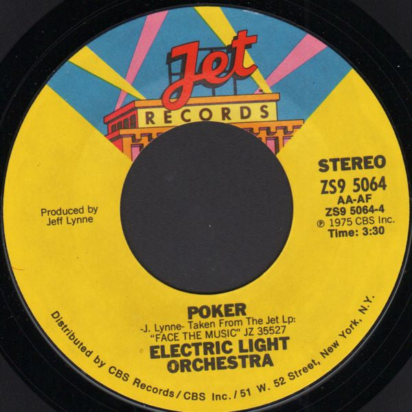Electric Light Orchestra : Confusion (7", Single, Styrene, Ter)