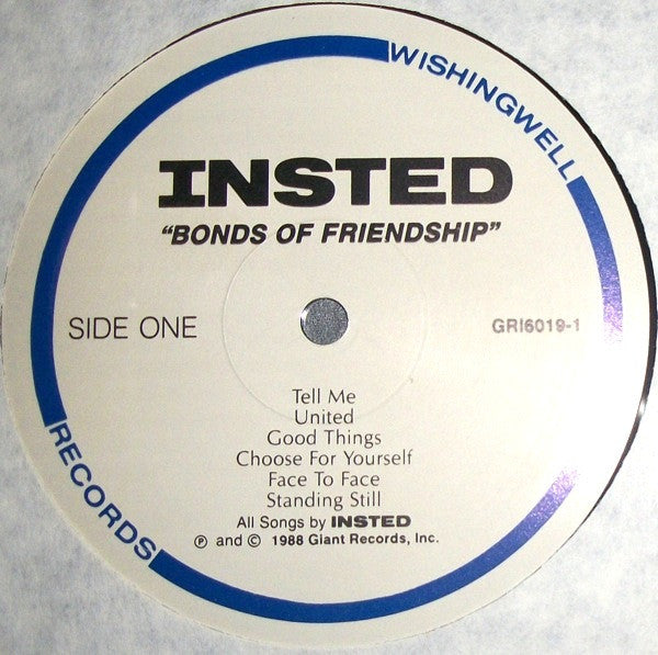 Insted : Bonds Of Friendship (LP, Album)