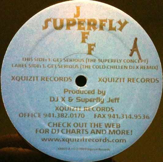 Superfly Jeff : Get Serious (12")