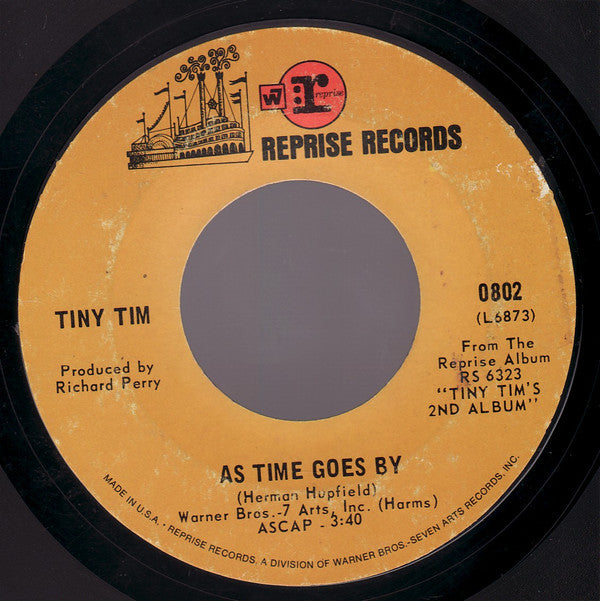 Tiny Tim : Great Balls Of Fire (7", Single, Styrene)
