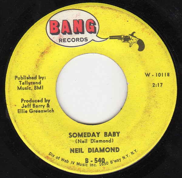 Neil Diamond : You Got To Me / Someday Baby (7", Single)