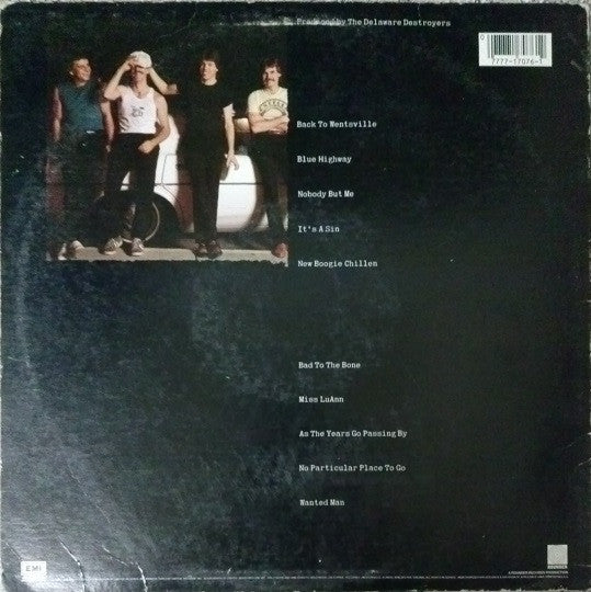 George Thorogood & The Destroyers : Bad To The Bone (LP, Album, Jac)