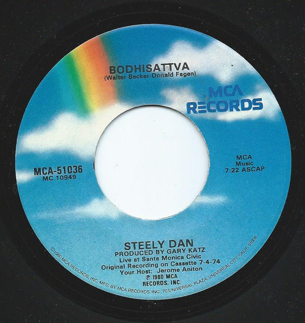 Steely Dan : Hey Nineteen / Bodhisattva (7", Single)