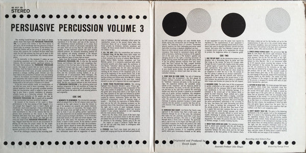 The Command All-Stars : Persuasive Percussion Volume 3 (LP, Album)