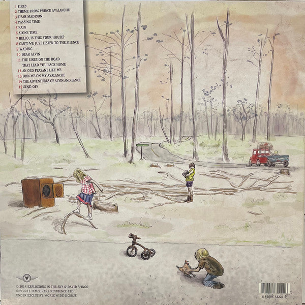 Explosions In The Sky, David Wingo : Prince Avalanche: An Original Motion Picture Soundtrack (LP, Album)