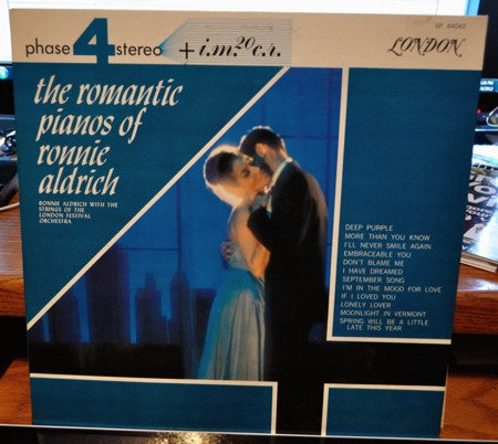 Ronnie Aldrich With The Strings Of The London Festival Orchestra : The Romantic Pianos Of Ronnie Aldrich (LP)
