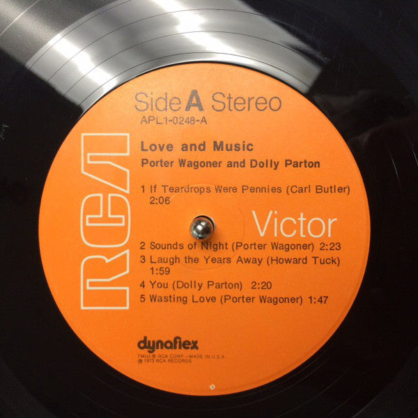 Porter Wagoner And Dolly Parton : Love And Music (LP)