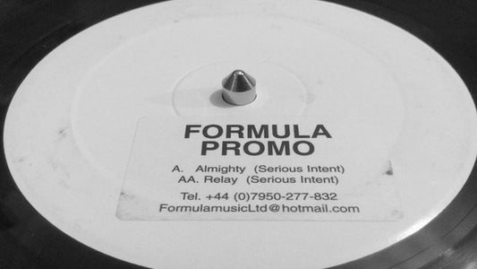 Serious Intent : Almighty / Relay (12", Promo, W/Lbl)