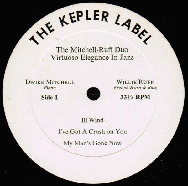 The Mitchell-Ruff Duo : Virtuoso Elegance In Jazz (LP, Album)