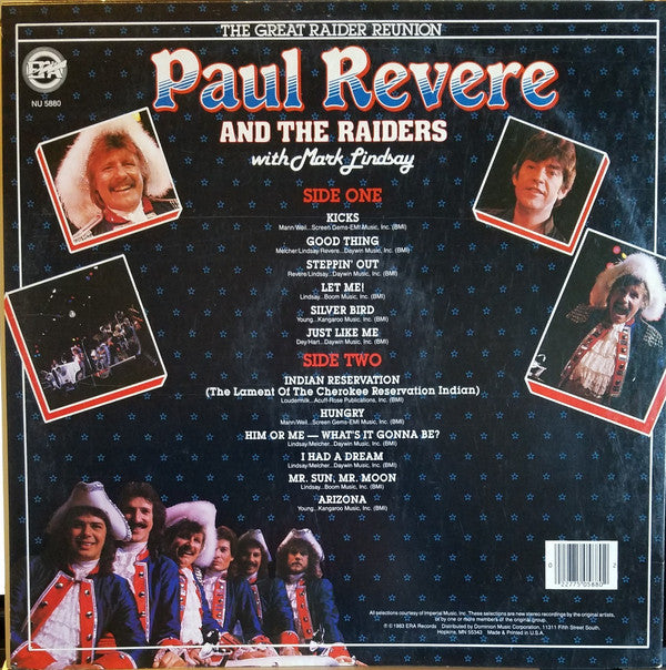 Paul Revere & The Raiders : The Great Raider Reunion (LP)