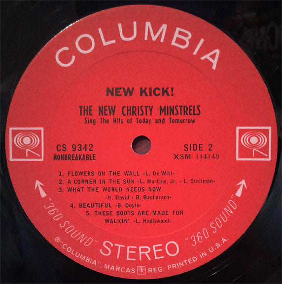 The New Christy Minstrels : New Kick! (LP)