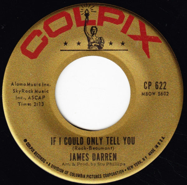 James Darren : Her Royal Majesty (7", Single, Roc)