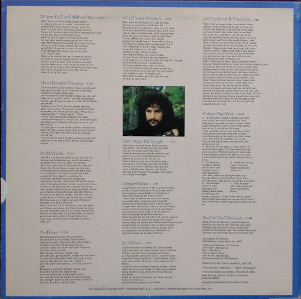 Cat Stevens : Tea For The Tillerman (LP, Album, Ter)