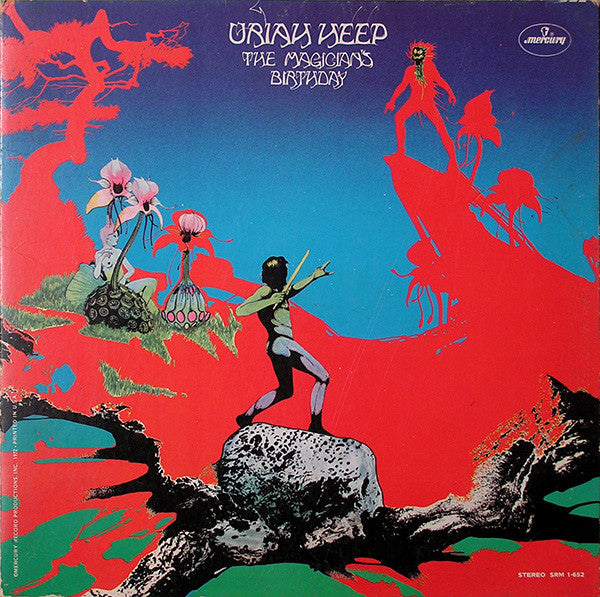 Uriah Heep : The Magician's Birthday (LP, Album, Pit)