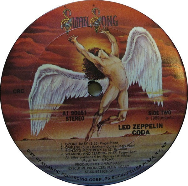 Led Zeppelin : Coda (LP, Album, Club, Gat)