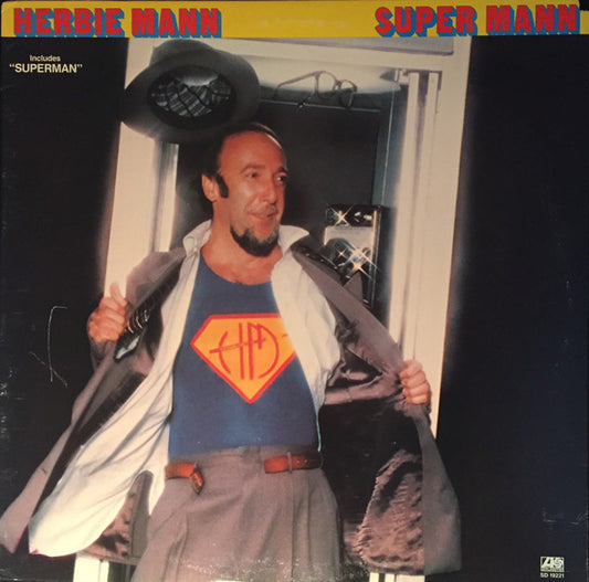Herbie Mann : Super Mann (LP, Album, RI )