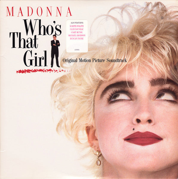 Madonna : Who's That Girl (Original Motion Picture Soundtrack) (LP, Album, SRC)