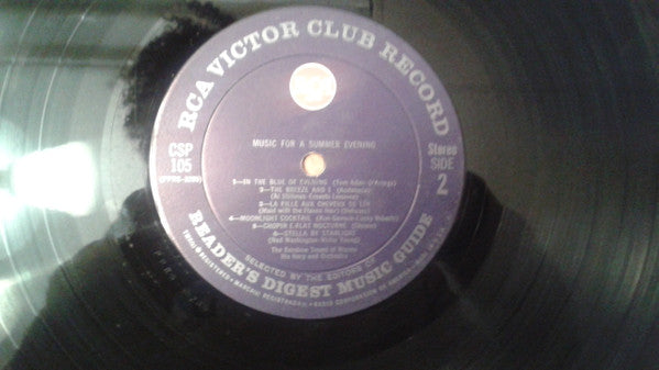 Gene Bianco : Music For A Summer Evening (LP, Album, Ind)