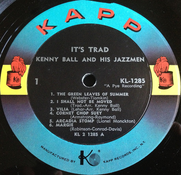 Kenny Ball And His Jazzmen : It's Trad (LP, Album, Mono)