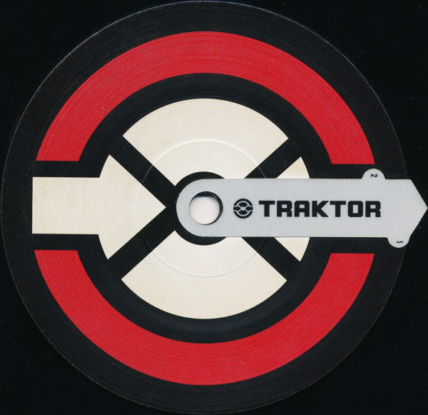 No Artist : Traktor Scratch Control Vinyl MK2 Black (12", DVS)