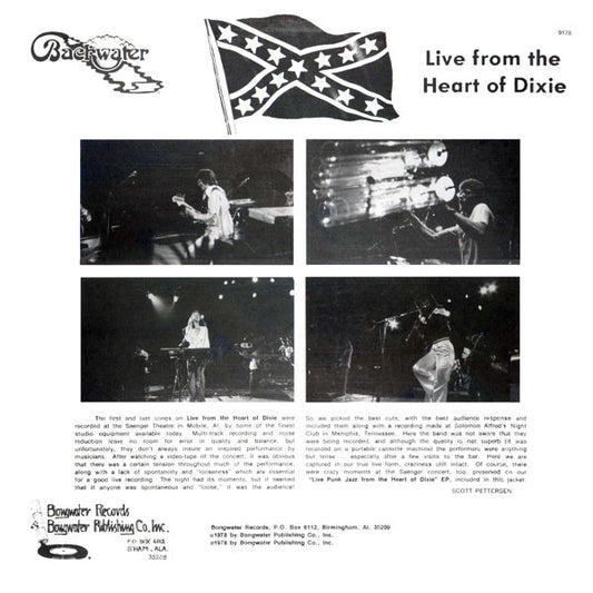 Backwater (3) : North Of The Mason-Dixon And The Heart Of Dixie (LP + 7")